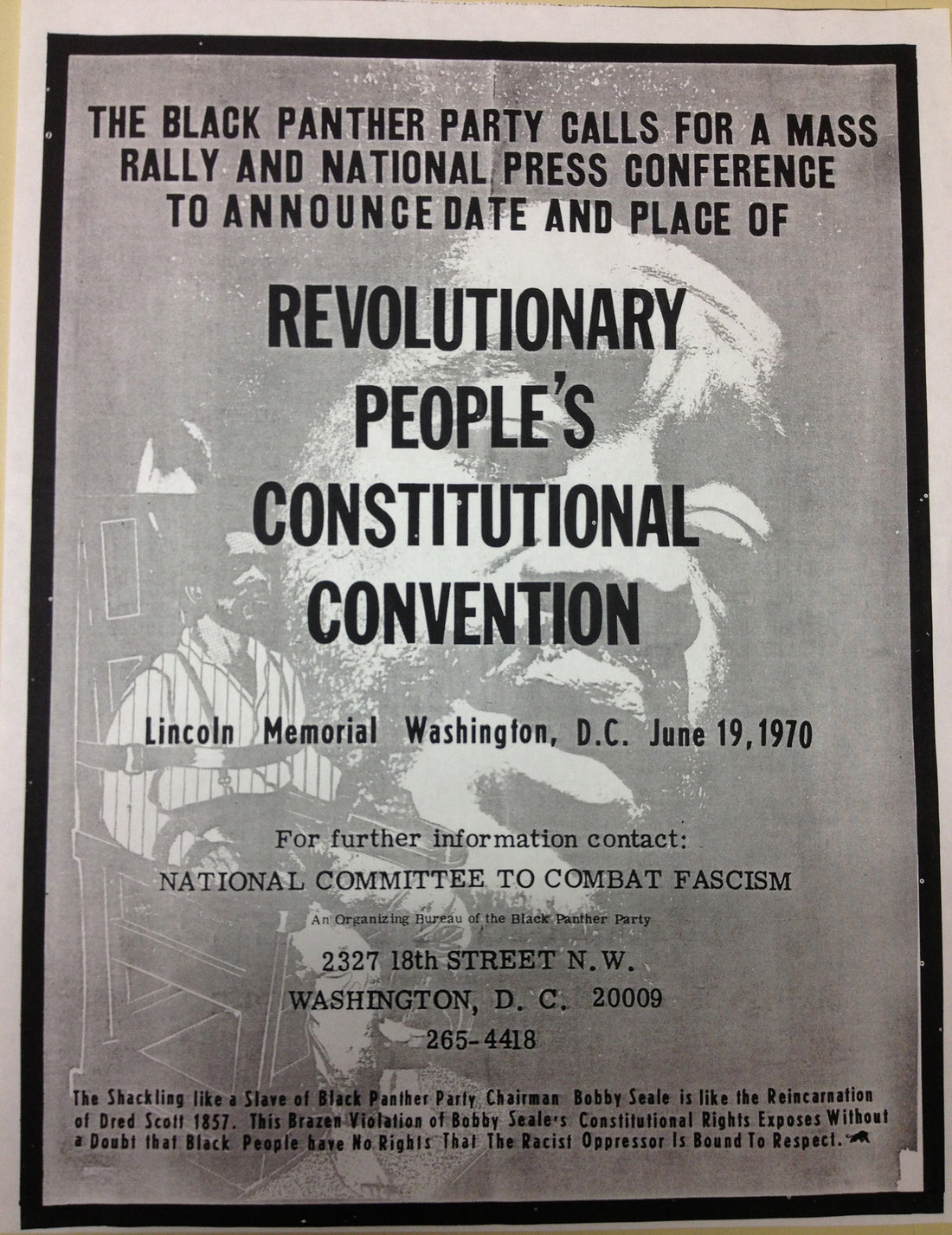 Bobby Seale and the Revolutionary People's Constitutional Convention