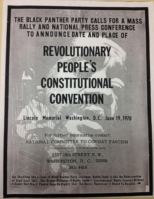 Bobby Seale and the Revolutionary People's Constitutional Convention