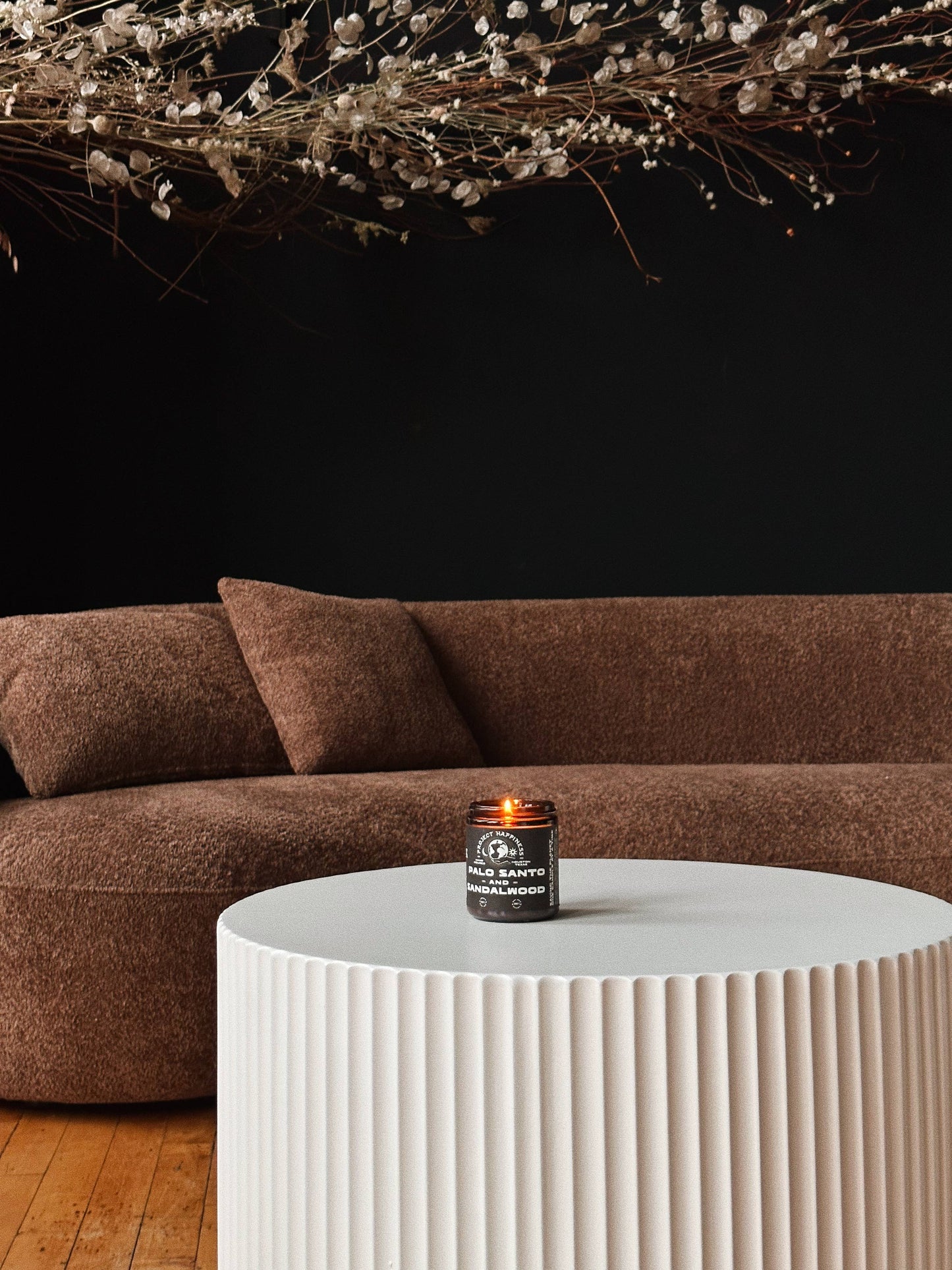 Palo Santo and Sandalwood - Project Happiness Candle Co.