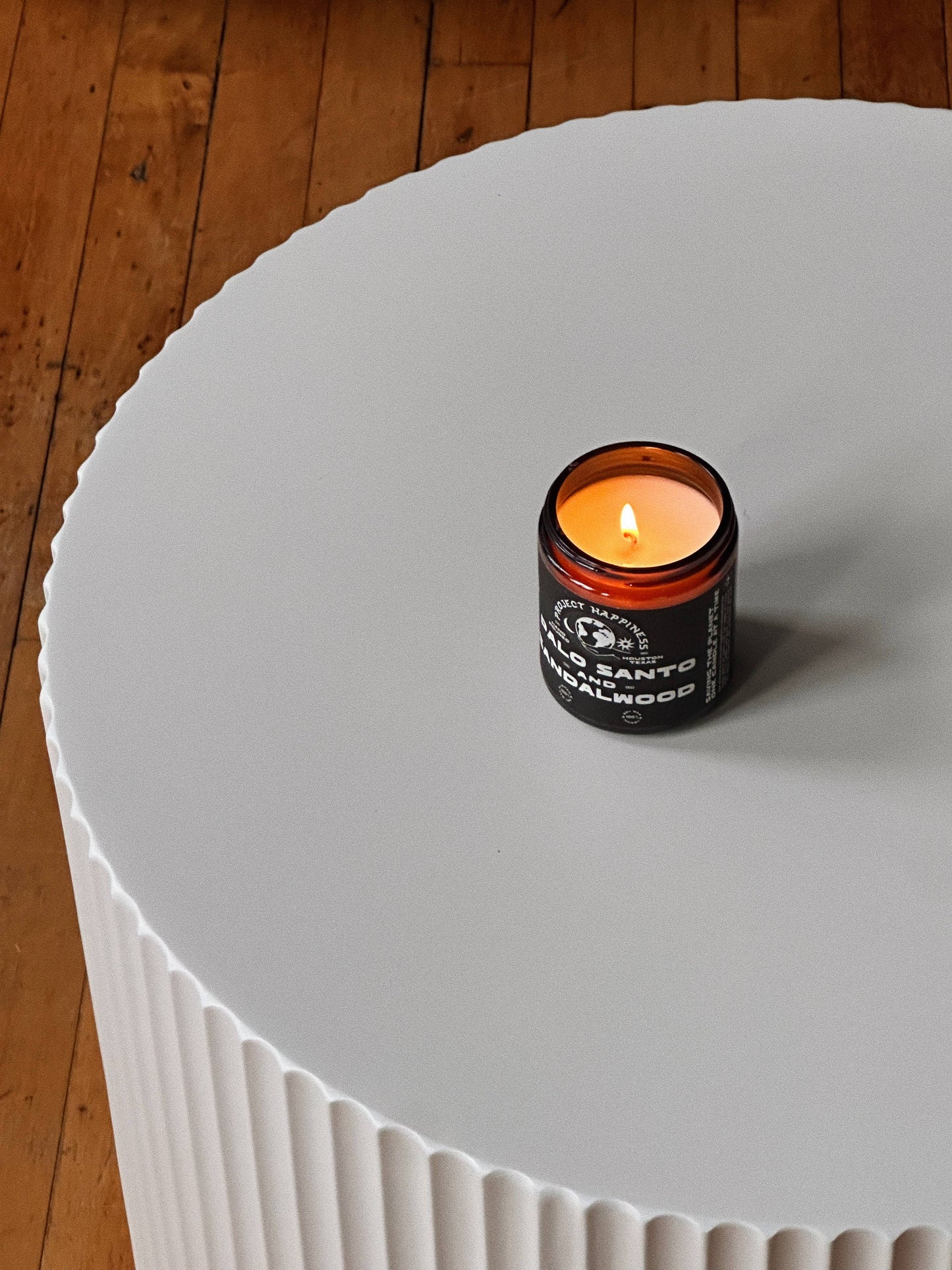 Palo Santo and Sandalwood - Project Happiness Candle Co.