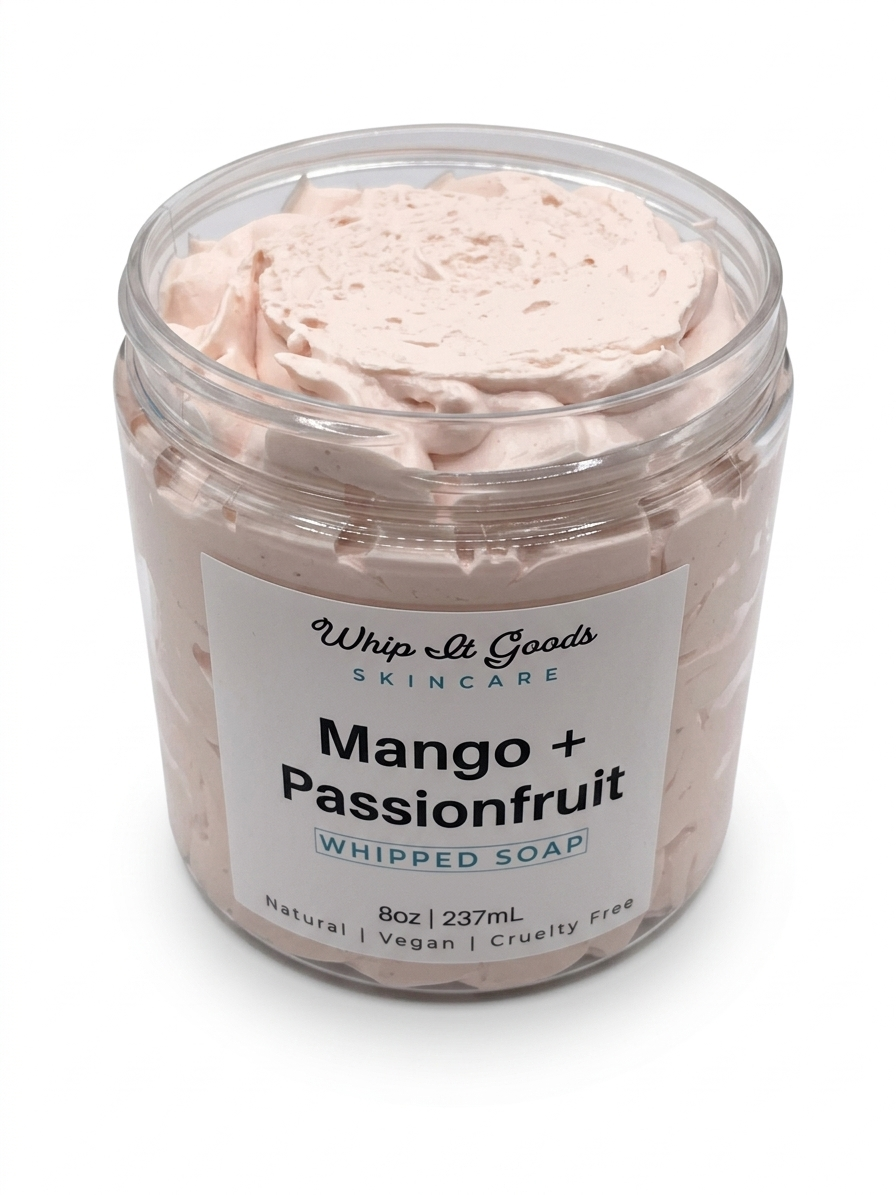 Mango + Passionfruit Whipped Soap