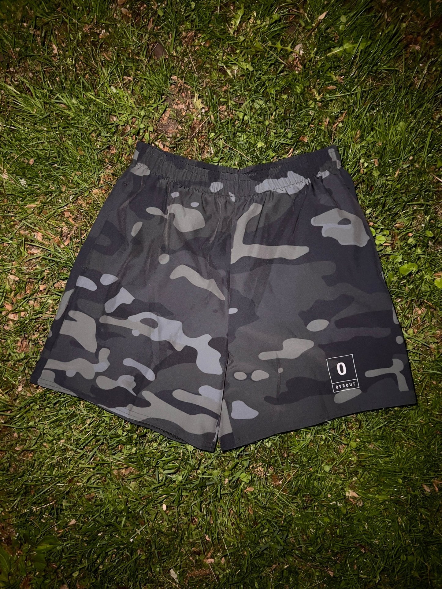 Multi Black Training Shorts