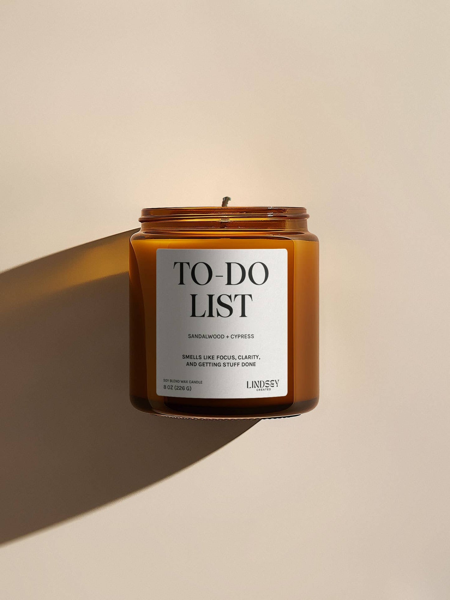 Lindsey Created: To-Do List Candle