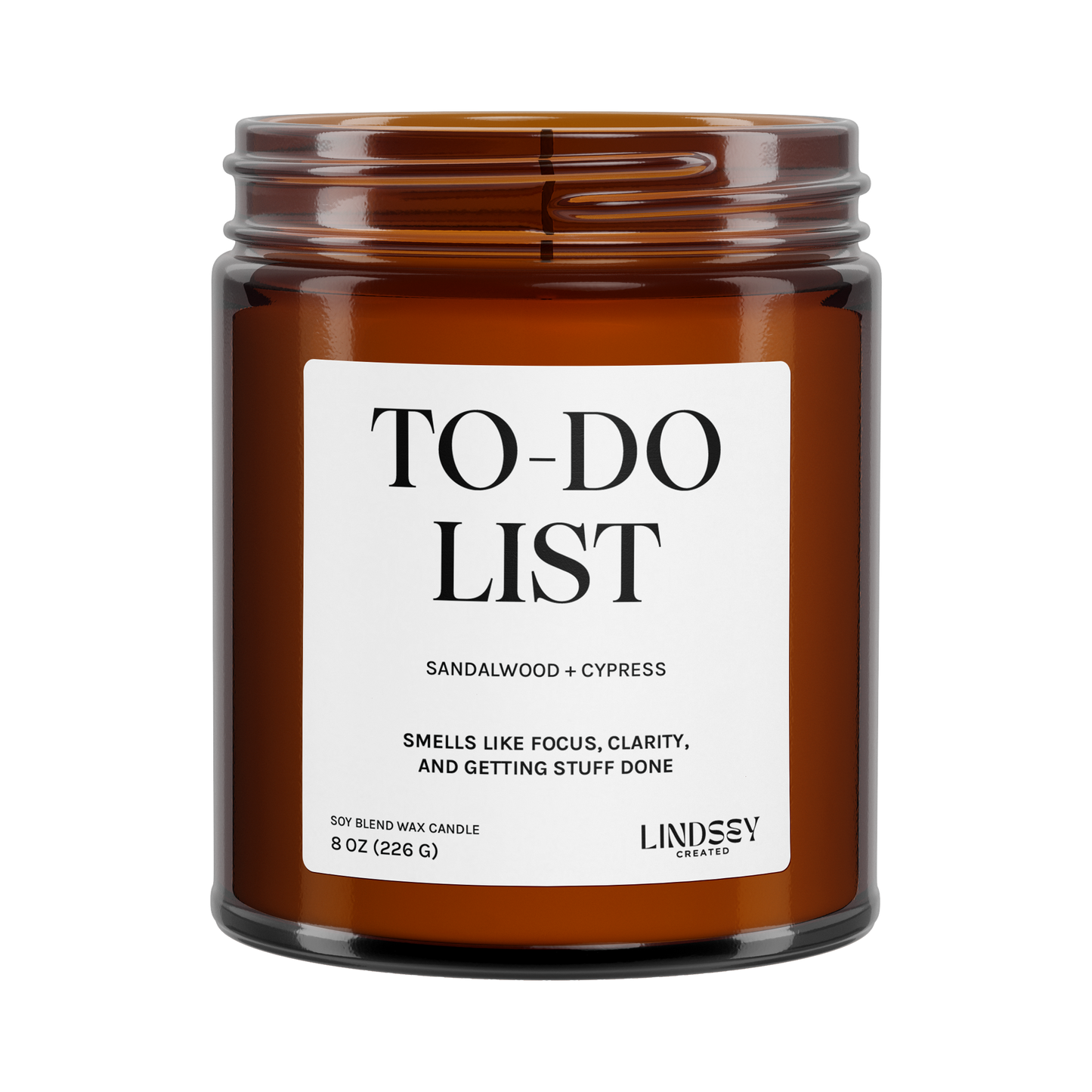 Lindsey Created: To-Do List Candle