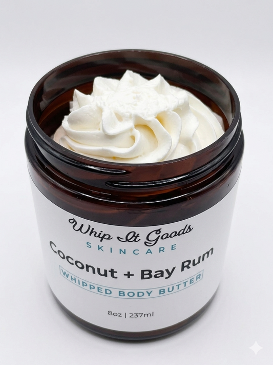 Coconut + Bay Rum Whipped Body Butter