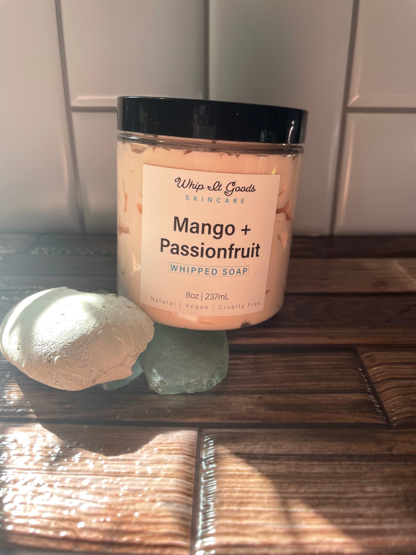 Mango + Passionfruit Whipped Soap