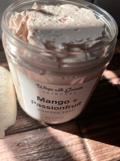 Mango + Passionfruit Whipped Soap