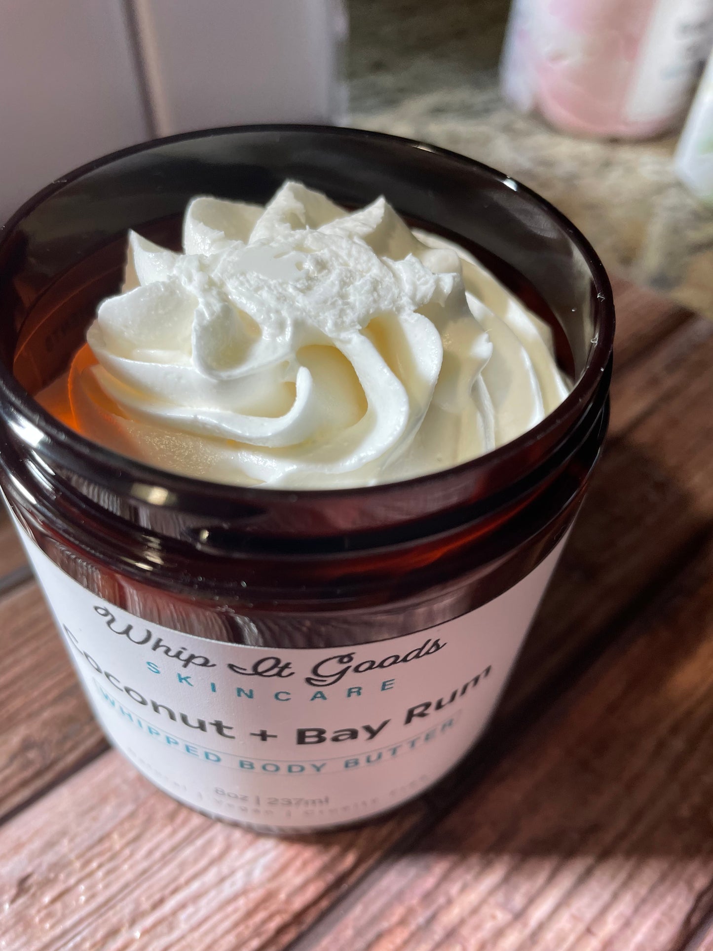 Coconut + Bay Rum Whipped Body Butter