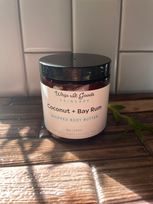 Coconut + Bay Rum Whipped Body Butter