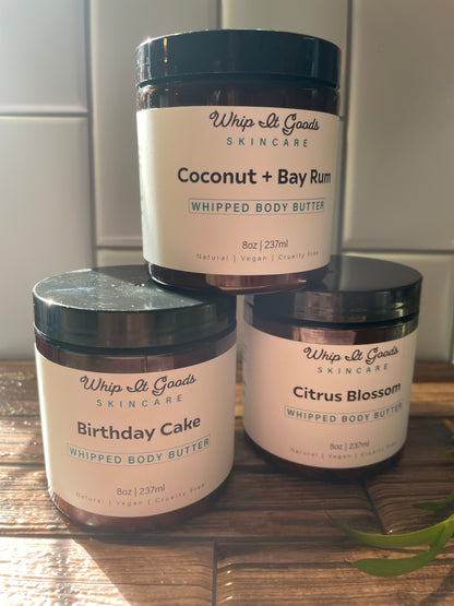 Coconut + Bay Rum Whipped Body Butter