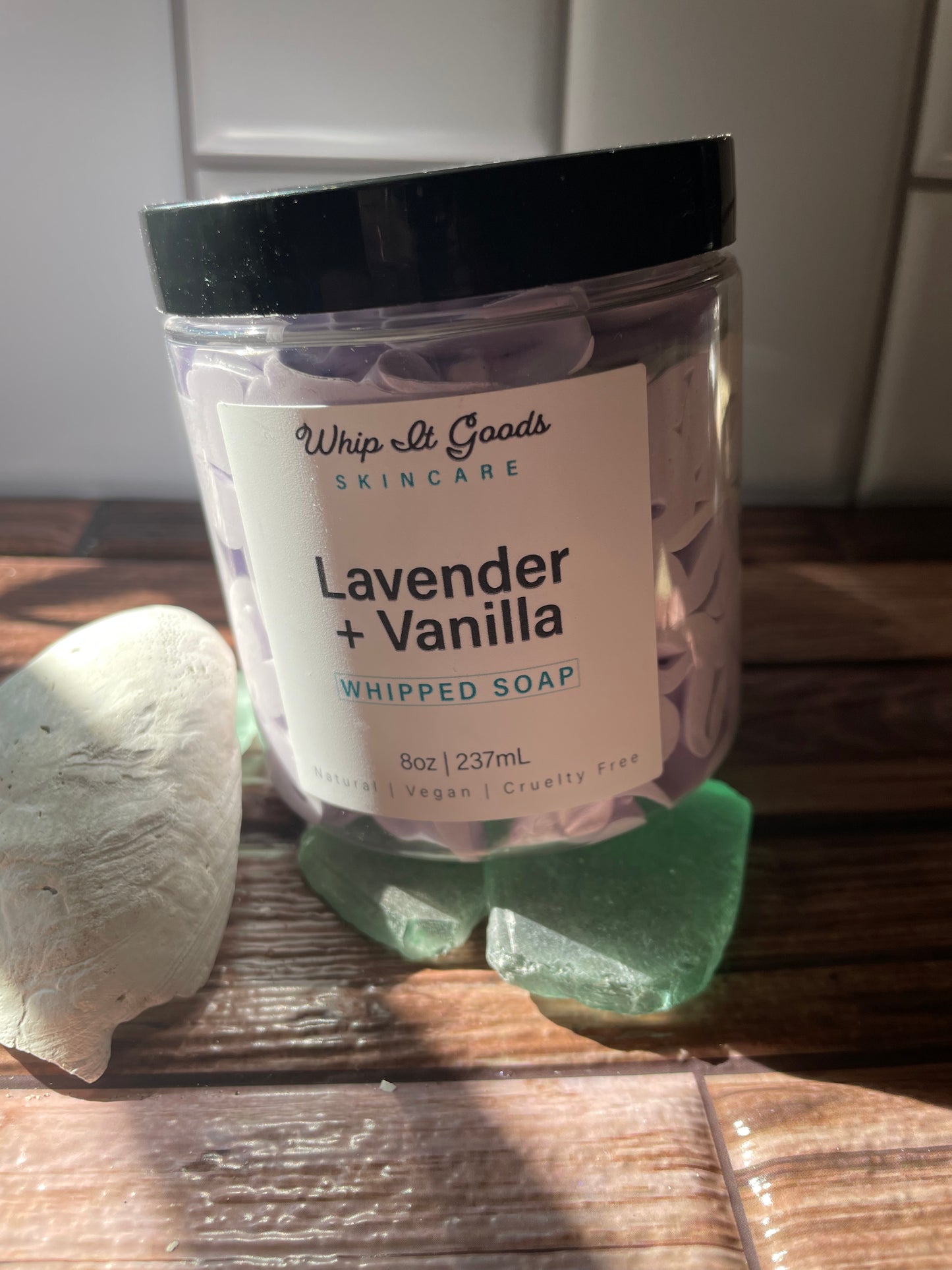 Lavender + Vanilla Whipped Soap