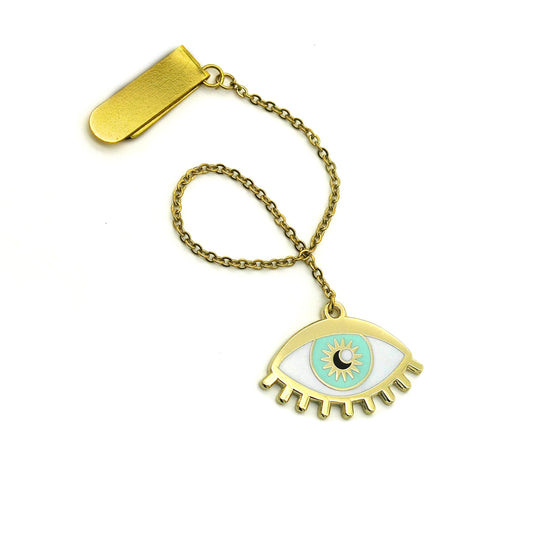 Evil Eye Enamel Bookmark