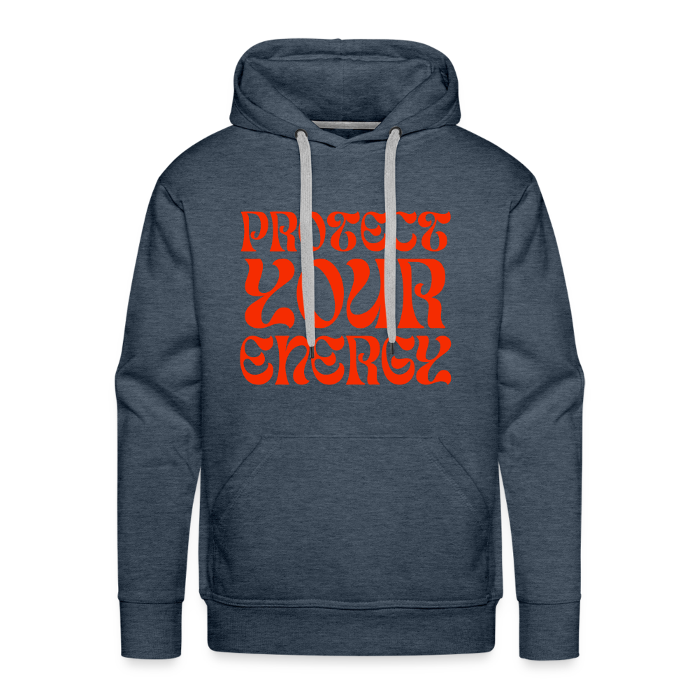 Project Your Energy Hoodie - heather denim