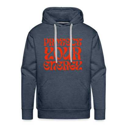 Project Your Energy Hoodie - heather denim