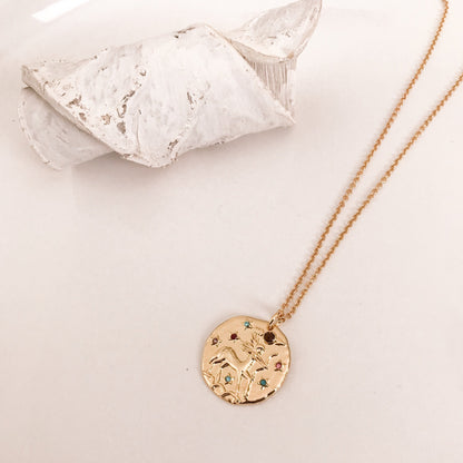 Wanderlust Zodiac Necklace