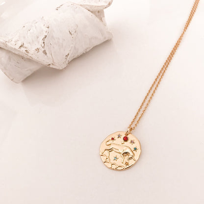 Wanderlust Zodiac Necklace